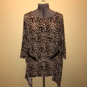 Black leather belt from Chico’s.